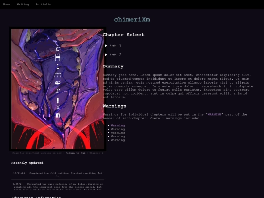 chimerixm_hub screenshot