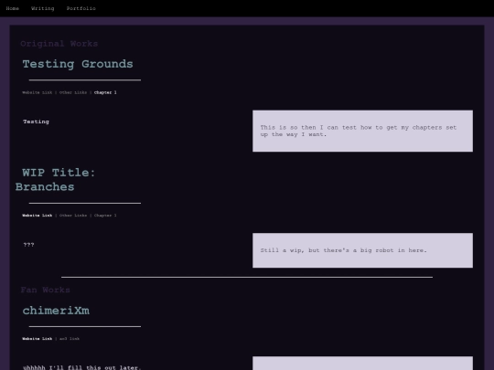 writing_hub screenshot