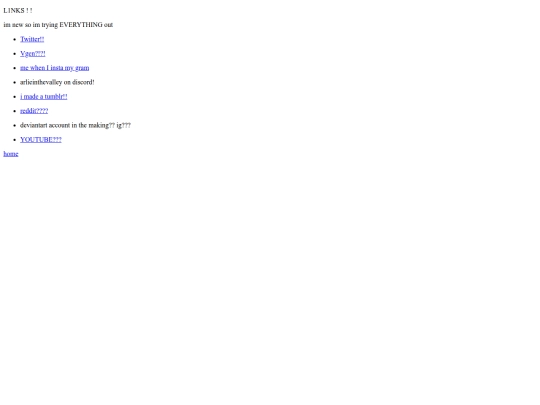 socials screenshot
