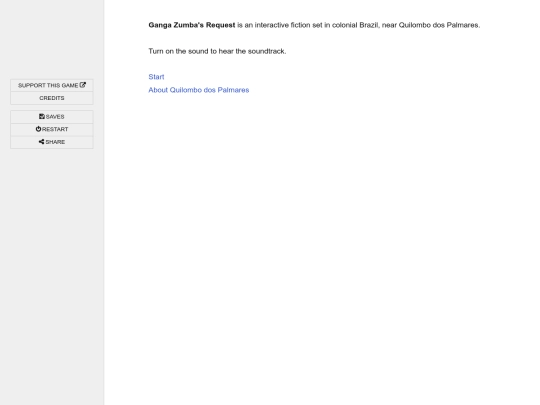 Ganga Zumba's Request screenshot