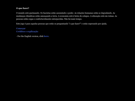 O que fazer_ screenshot