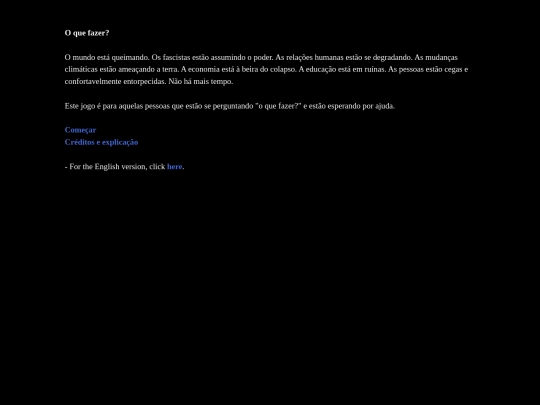 Oquefazer screenshot