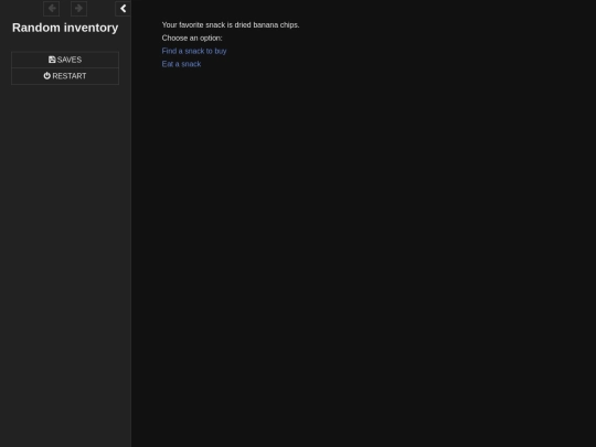 Random inventory  screenshot