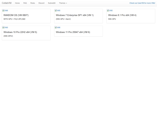 request-vm screenshot