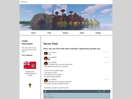 chat screenshot