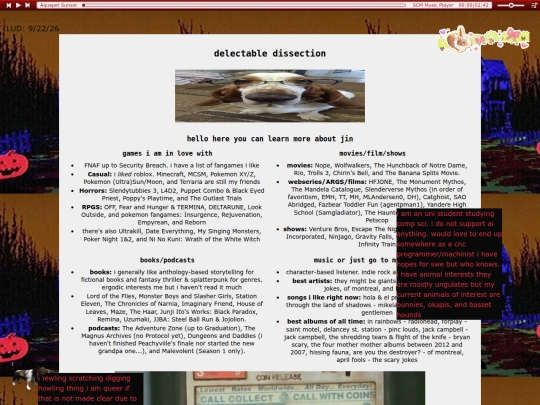misc/moreaboutme screenshot