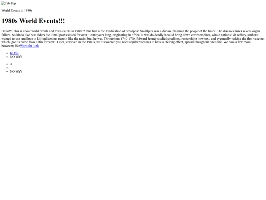 EventsWorld screenshot