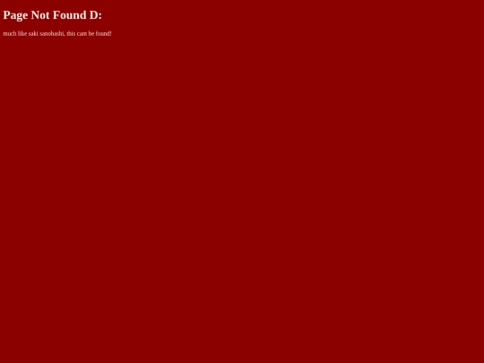 not_found screenshot