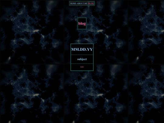 blog screenshot