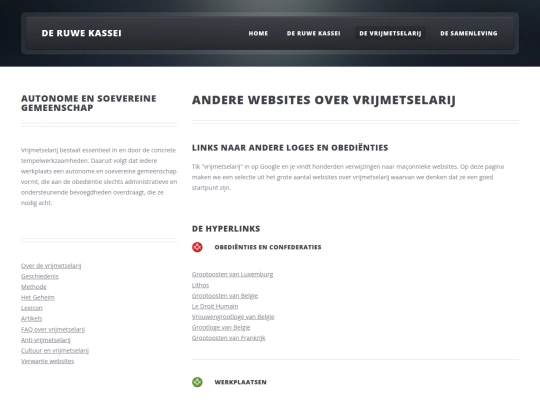 html/devrijmetselarij/verwantewebsitevrijmetselarij screenshot