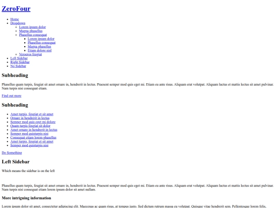 html/templates/TEMPLATE-left-sidebar screenshot