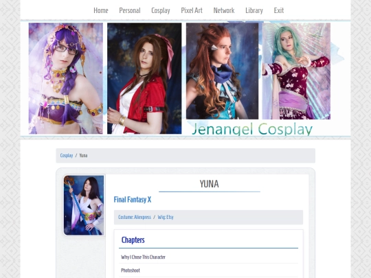 cosplay-yuna screenshot