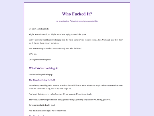 THE-ENTERTAINMENT/who-fucked-it screenshot