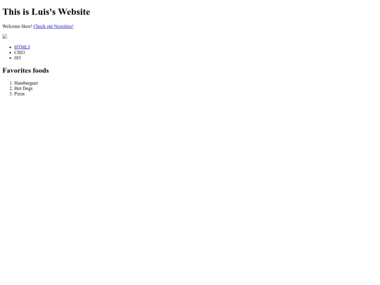 index screenshot