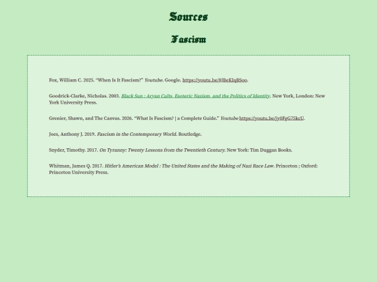 sources screenshot