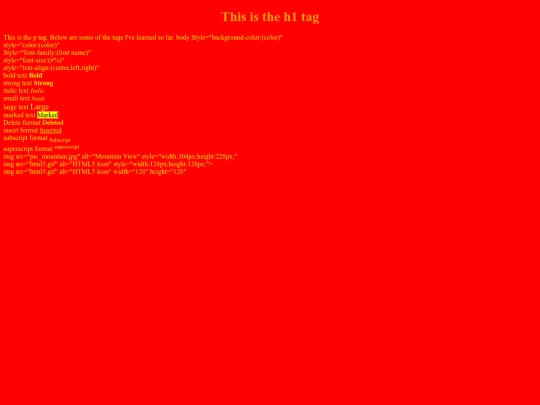 practice screenshot