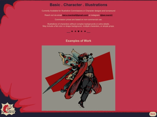 IndivCharas screenshot