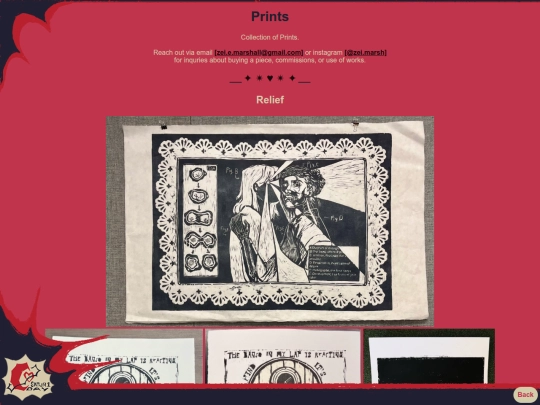 prints screenshot