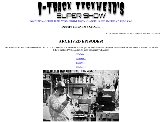 archive screenshot