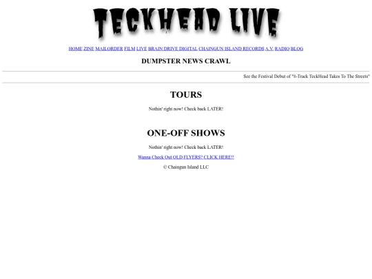 gigs screenshot