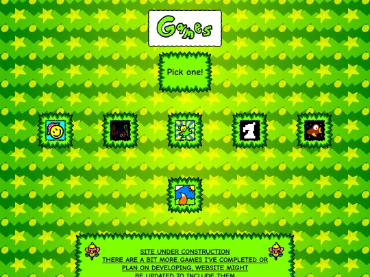 games screenshot