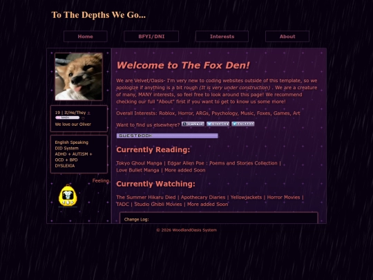 mainpage screenshot