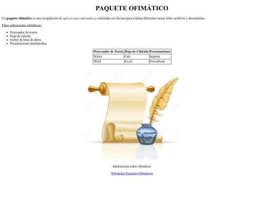 ofimatica screenshot