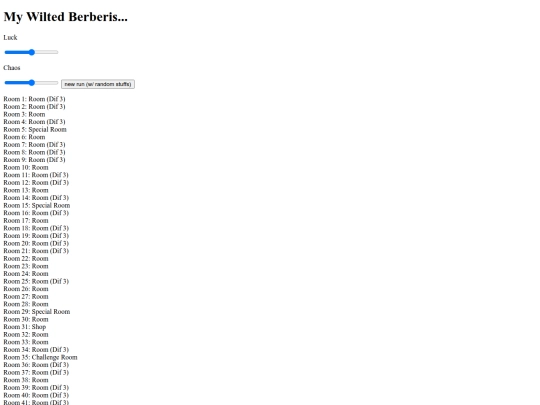 wiltedberberis screenshot