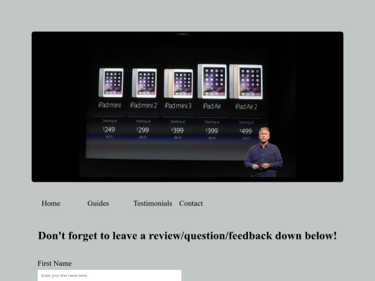 contact screenshot