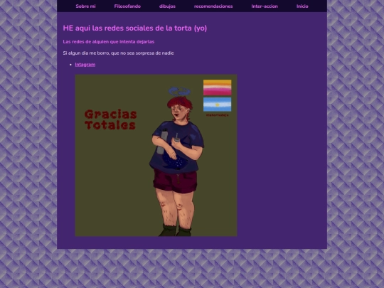 Pestañas/RRSSdelatorta screenshot