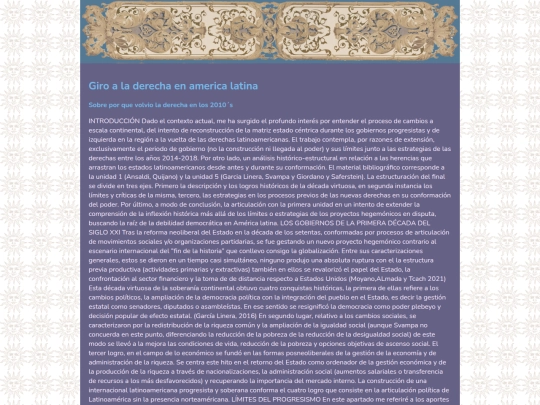 escritos/Progresismolatinoamericano screenshot