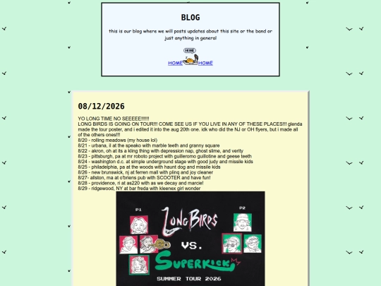 blog screenshot