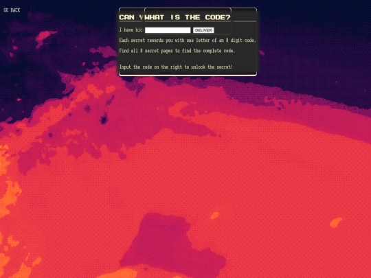 deliverthesecret screenshot