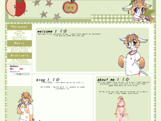 blog screenshot