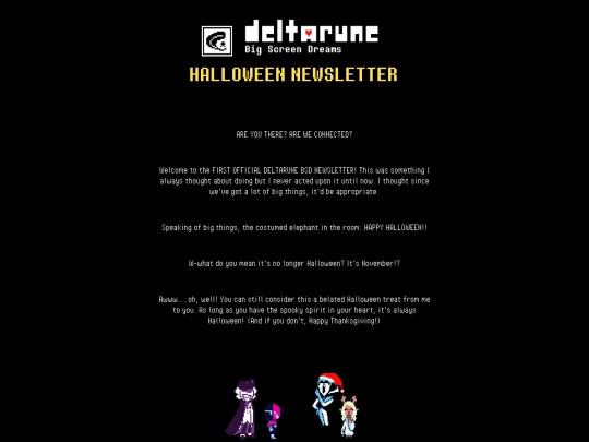 newsletter screenshot