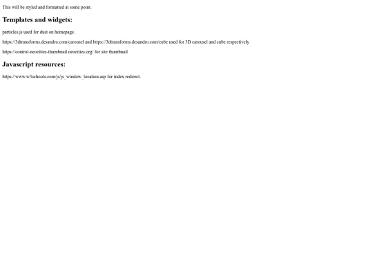 credits screenshot