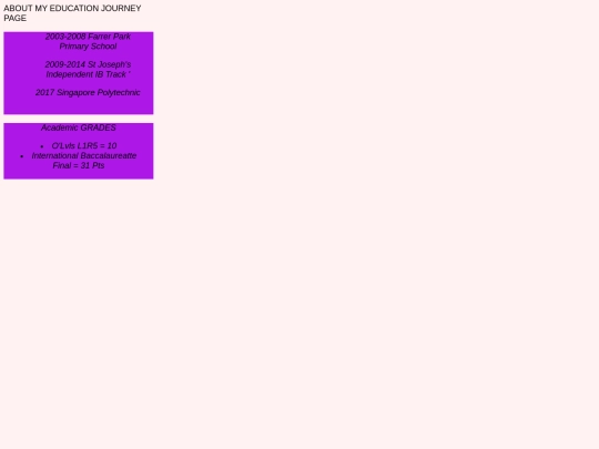 My History screenshot
