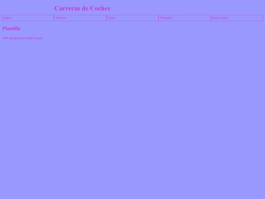 Coches/plantilla screenshot