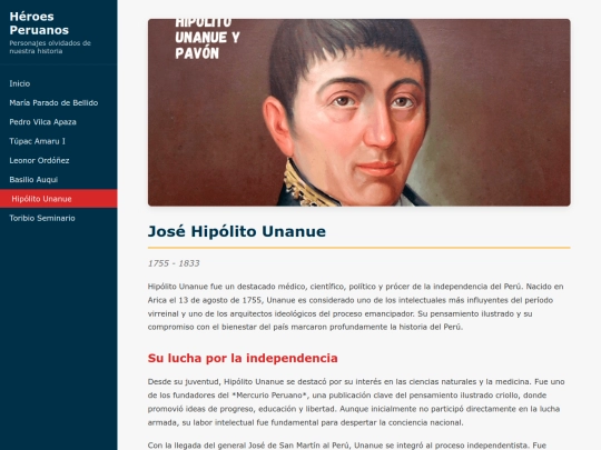 heroes/hipolito-unanue screenshot