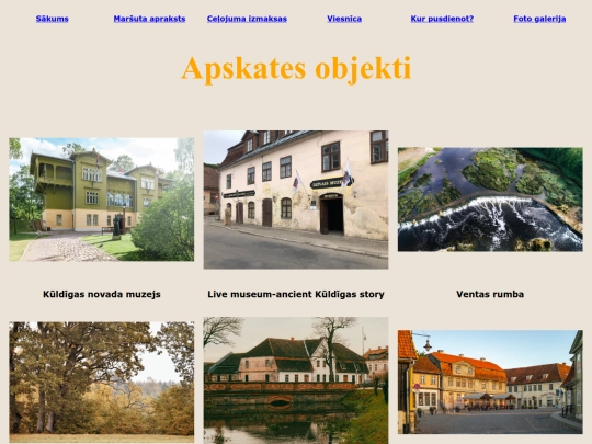 ekskursija/apskatesobjekti screenshot