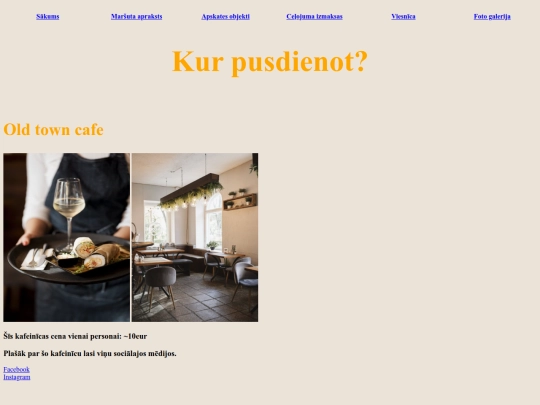 ekskursija/pusdienas screenshot