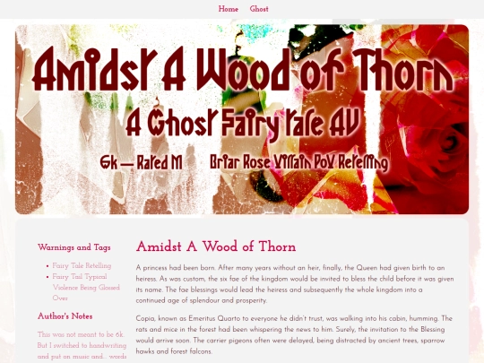 Stories/Ghost_AmidstThorns screenshot