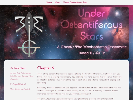 Stories/Ghost_OS090 screenshot