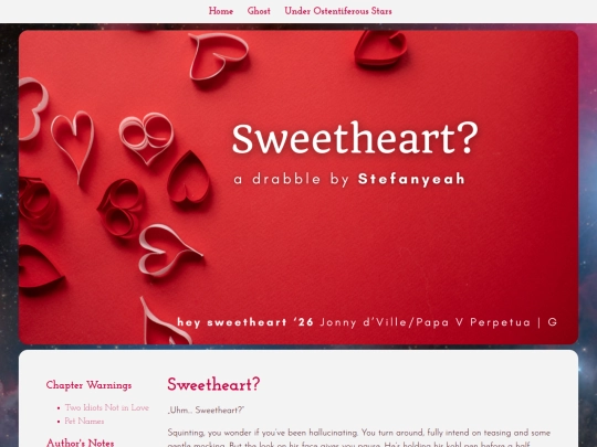 Stories/Ghost_OSSweetheart screenshot