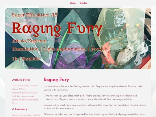 Stories/Hades_RagingFury screenshot