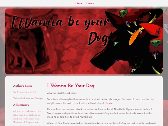 Stories/Hades_WannabeDog screenshot