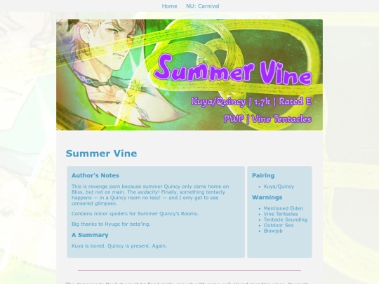 Stories/NUC_SummerVine screenshot