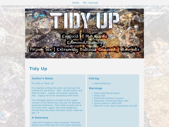 Stories/NUC_TidyUp screenshot