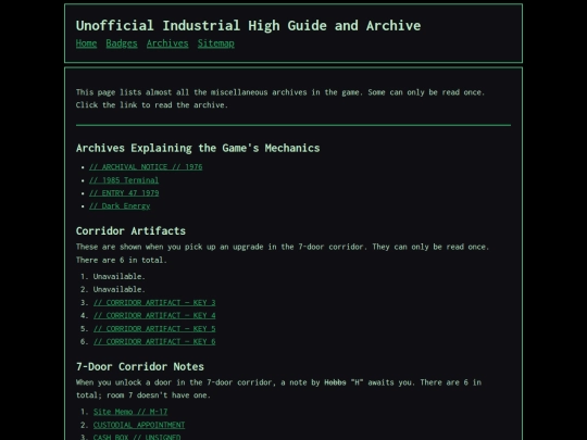 misc-archives screenshot
