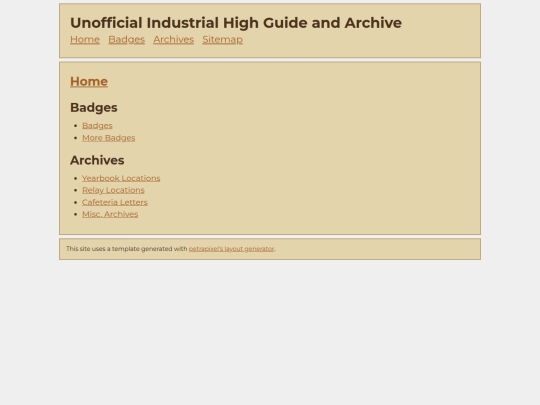 sitemap screenshot